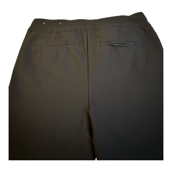 Perfect Stretch by Chicos Black Pockets Pull On Capri Size 0R - Picture 4 of 13